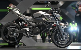 Kawasaki nhá hàng mô tô điện 125cc nhưng thiết kế như mô tô phân khối lớn