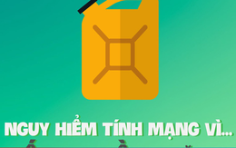 Bé gái nguy kịch vì uống nhầm xăng