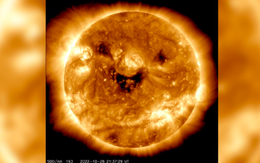 Mặt trời ‘cười’ trong bức ảnh của NASA