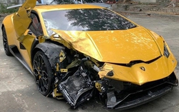 Lamborghini Huracan phóng ẩu, làm tan tành 3 xe nhưng người ngồi trong không hề hấn