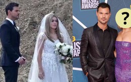 "Người sói Twilight" Taylor Lautner chính thức tổ chức đám cưới với mỹ nhân trùng tên, bà xã là ai đây?
