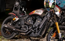 Chiêm ngưỡng Indian Scout Rogue với phiên bản custom bởi Hardnine Choppers