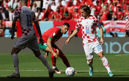 Modric bị phong tỏa, Croatia chia điểm trước Morocco
