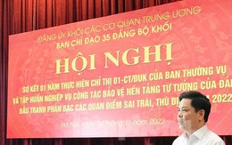 Ông Nguyễn Văn Thể: Đảng viên học Nghị quyết mà nói chuyện, xem điện thoại là 'suy thoái'