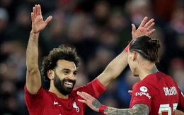 Mohamed Salah lập cú đúp, Liverpool hạ Tottenham