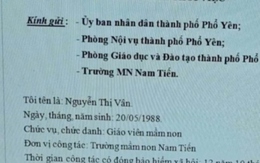 Giáo viên ngậm ngùi viết đơn xin nghỉ việc vì tiền lương quá thấp