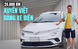 Chủ xe VinFast VF e34 xuyên Việt trong 6 tháng, vượt hàng chục nghìn km và sạc pin cả trăm lần