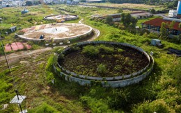 Cảnh hoang tàn, đầy cỏ dại trong Tổng kho xăng dầu nghìn tỷ đồng ở TP.HCM