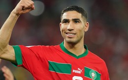 Achraf Hakimi, tỉ lệ mỡ thấp hơn siêu mẫu và bản lĩnh của 'Sư tử đầu đàn' Morocco
