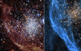 NASA chia sẻ hình ảnh ngoạn mục về cụm sao cầu 100 triệu năm tuổi