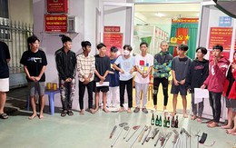 Kịp thời ngăn chặn nhóm thanh thiếu niên sử dụng hung khí và bom xăng để giải quyết mâu thuẫn