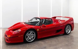 Chiêm ngưỡng siêu xe Ferrari F50 35 năm tuổi vẫn đẹp như mới