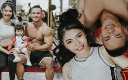 Bộ 'ảnh cưới đến muộn' của chàng lực sĩ nhà nghèo cùng chuyện tình yêu từ phòng tập