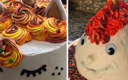 Khi sinh nhật hóa ác mộng chỉ vì chiếc bánh kem thảm họa gây "đứng hình"