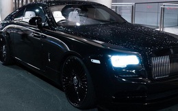 Rolls-Royce Wraith với lớp áo pha lê lấp lánh như trời sao