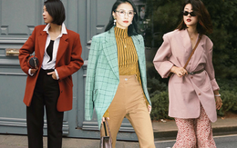 10 cách diện blazer màu sắc không lo sến