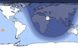 86% dân số thế giới sẽ trải qua bầu trời 'tối đen như mực' vào ngày 7-12