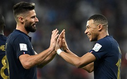 Olivier Giroud: 'Tuyển Pháp vẫn chưa được nhìn thấy phiên bản hay nhất của Mbappe'