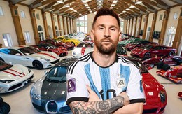 Messi, ‘ông trùm’ chơi siêu xe trong giới cầu thủ