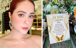 Cận cảnh menu trong tiệc sinh nhật tiền tỷ của nữ đại gia Quận 7, khách VIP đi quà bao nhiêu cũng thấy áp lực!