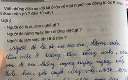 Cậu bé làm Văn kể nghề nghiệp của mẹ, đọc đến dòng cuối cô giáo phải "xỉu ngang": Đại gia ngầm đây rồi!