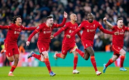 Các cột mốc kỷ lục của Liverpool sau màn "đấu súng" nghẹt thở trước Chelsea ở chung kết cúp Liên đoàn