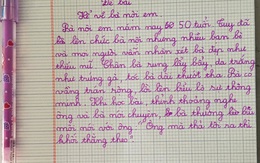 Học sinh lớp 2 tả bà ‘đẹp như thiếu nữ’, sốc nhất là câu bà nói với ông!