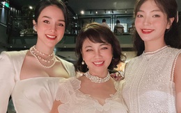 Hiếm có khó tìm: Diệp Lâm Anh tụ họp thân thiết bên nhà Nghiêm Đức, khung ảnh đọ visual với mẹ chồng cũ gây sốt!