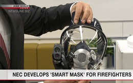 Nhật Bản chế tạo mặt nạ phòng độc thông minh cho lính cứu hỏa