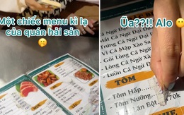 Phát hiện quán ốc có chiếc menu rất kỳ lạ: Giá món bị dán đè lên, khi bóc ra thì "ngã ngửa" trước sự thật