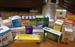 Bà mẹ trẻ 'nhồi' các loại thuốc tăng sức đề kháng cho cả nhà phòng Covid-19