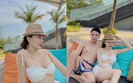 Lê Hà khoe vóc dáng nóng bỏng