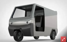 Xe điện ba bánh chạy bằng năng lượng Mặt Trời, khỏi lo xăng tăng giá