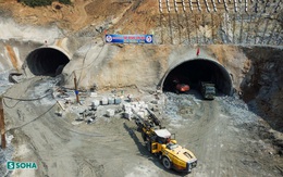 Cận cảnh đại công trường đoạn cao tốc Bắc Nam nghìn tỷ nối Nghệ An - Thanh Hóa