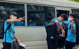 11 thành viên U23 Việt Nam khỏi Covid-19 về nước bằng đường bộ