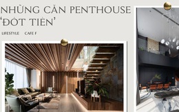 Những căn penthouse 'đốt tiền': Chủ nhà chịu chơi mang vách đá đen vào giữa phòng khách, cặp vợ chồng Hà Nội có hẳn hồ sen trên tầng 30, đặc biệt nhất căn hộ 200 tỷ đồng như bảo tàng