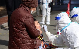 Trung Quốc ghi nhận hơn 1.200 ca mắc mới COVID-19 trong cộng đồng