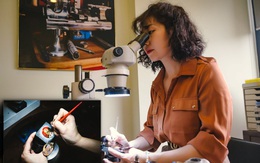 Từng bị cấm thi ngành "lông bông", cô nàng bỏ việc ổn định, học vẽ tranh qua kính hiển vi