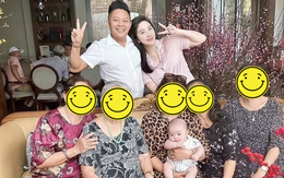 Hiếm hoi lộ ảnh Bảo Thy bên gia đình chồng đại gia, nhìn biểu cảm biết rõ thân thiết mức nào!