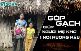 'Xin mỗi người góp 1 viên gạch giúp người mẹ khờ cùng hai con ở Làng Lự một nơi nương náu'