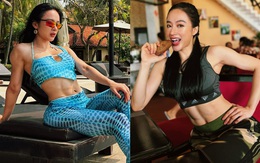 Đăng loạt ảnh mới, thân hình "cơ bắp" của Angela Phương Trinh gây tranh cãi