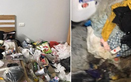 Kinh hoàng với căn phòng trọ của 2 nữ sinh Hà Nội: Rác thải chất ngập nhà, xem đến WC mà không chấp nhận được