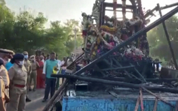 Điện giật kinh hoàng ở Ấn Độ, 11 người tử vong trong đám rước tôn giáo