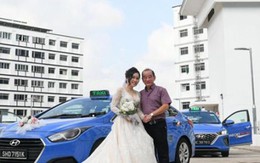 Nữ giám đốc chọn taxi làm xe rước dâu, tiết lộ lý do đầy xúc động