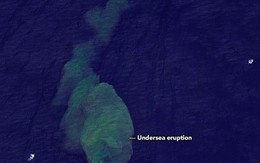 NASA chụp được "cá mập phun lửa" ở quần đảo Solomon