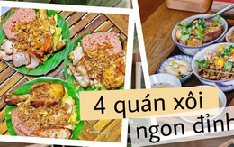 4 quán xôi ngon - bổ - rẻ ở TP.HCM: Đủ các loại xôi vừa quen vừa lạ, muốn bình dân hay view check-in đẹp đều có hết