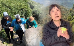 Cận cảnh tảng đá ở vực sâu Yên Tử mà người phụ nữ U60 trú ẩn 7 ngày: Nhiều dấu vết sót lại