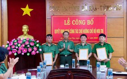 Công an Bà Rịa-Vũng Tàu trao quyết định bổ nhiệm loạt cán bộ