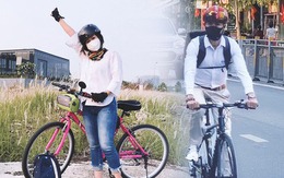 Đạp xe đi làm bùng nổ thời xăng tăng và "bão giá" bị nhiều người cho là phi thực tế, vậy người trong cuộc nói gì?