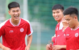 Nhâm Mạnh Dũng, Hoàng Đức tràn đầy niềm vui trong buổi tập đầu tiên của Viettel tại TP.HCM